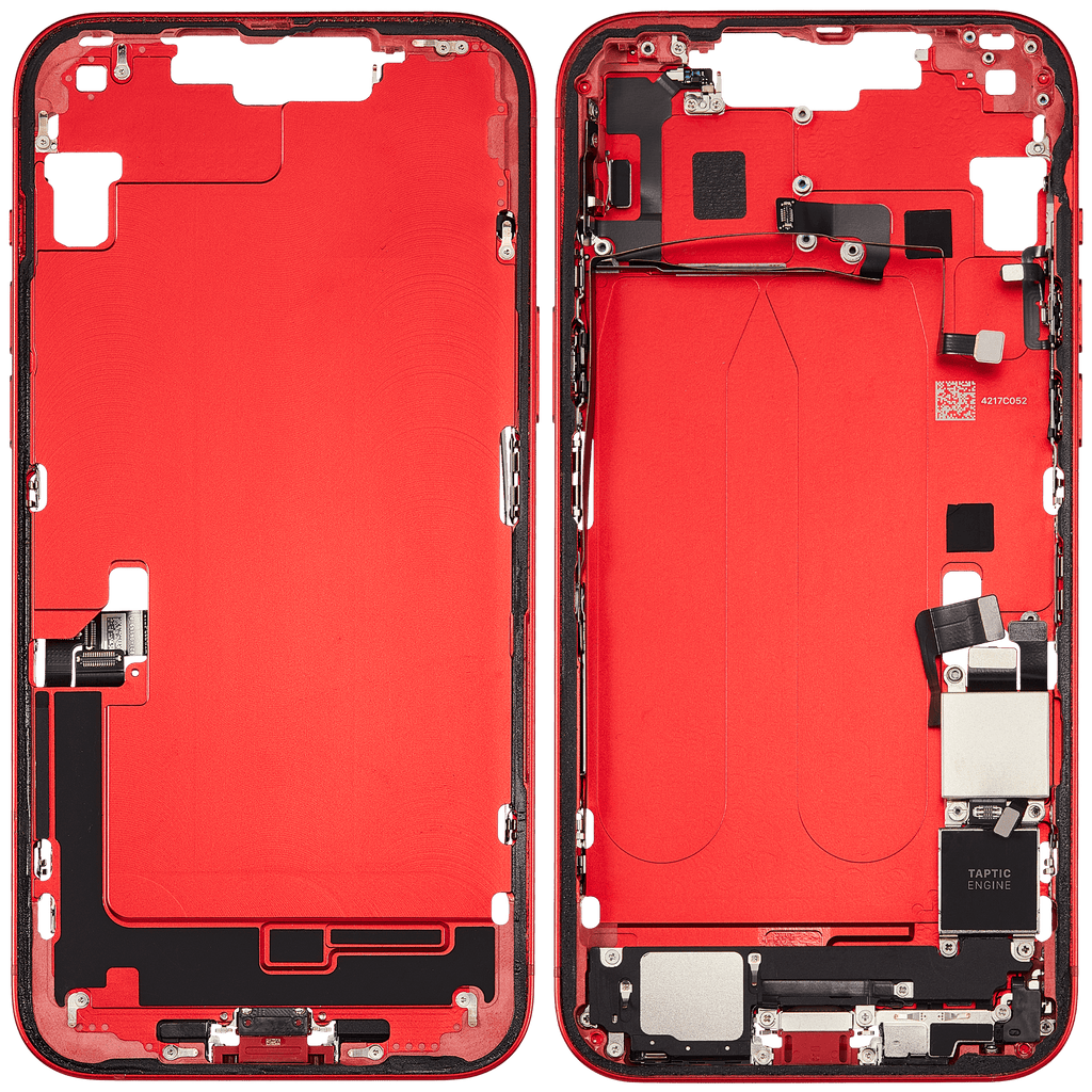 Original Apple-Ausbau B gebraucht – iPhone 14 Plus US Version Rahmen Rot