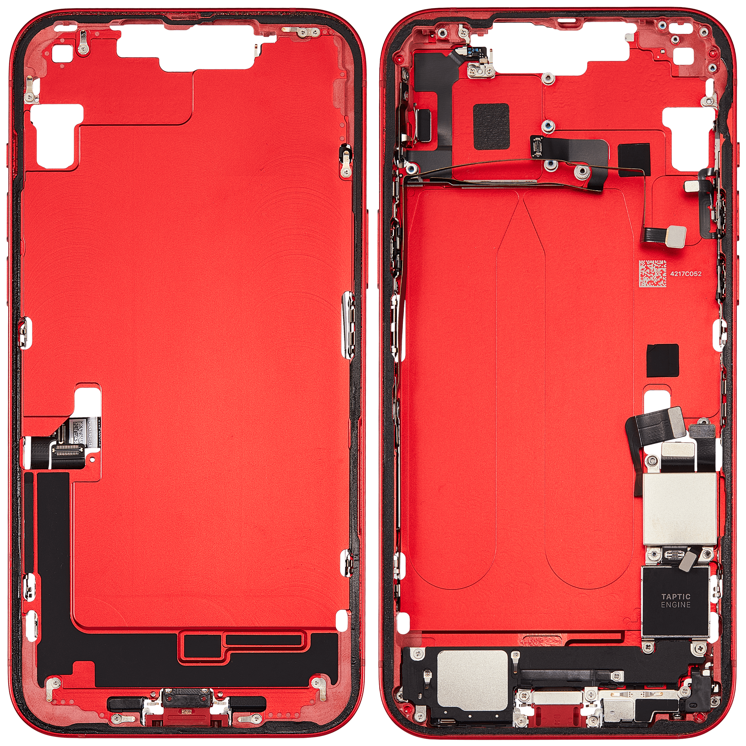 Original Apple-Ausbau B gebraucht – iPhone 14 Plus US Version Rahmen Rot