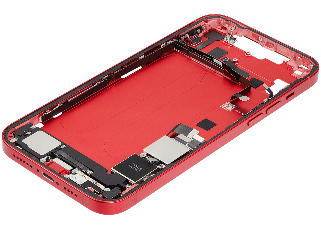 Original Apple-Ausbau B gebraucht – iPhone 14 Plus US Version Rahmen Rot