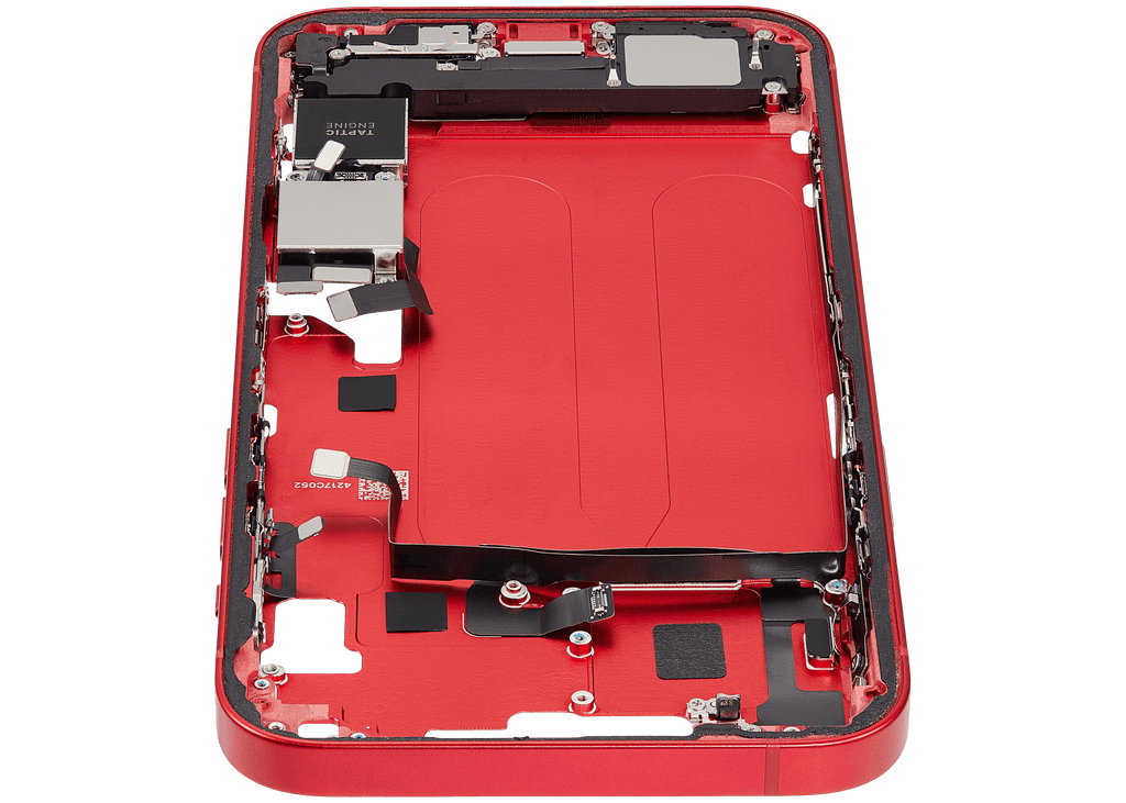 Original Apple-Ausbau B gebraucht – iPhone 14 Plus US Version Rahmen Rot