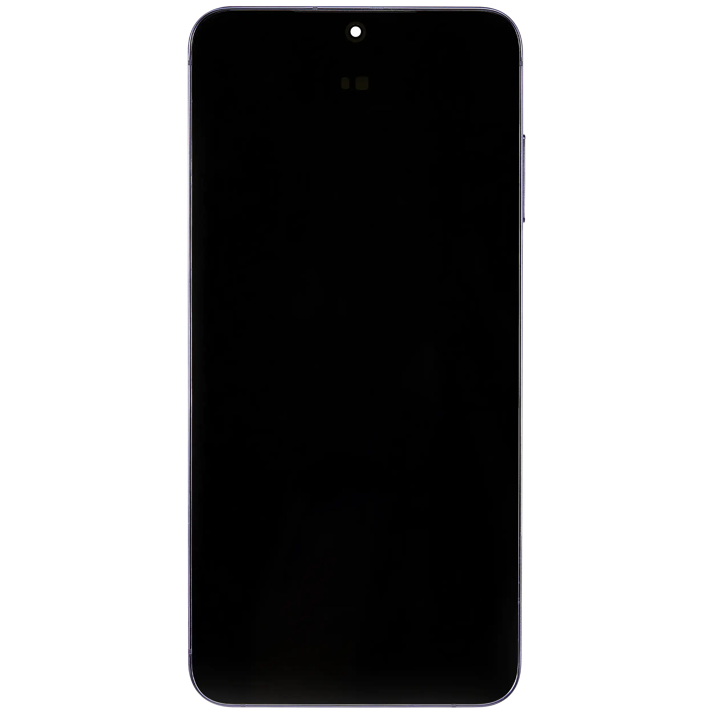 OLED-Display mit Rahmen für Samsung Galaxy S24 Plus 5G (US & Internationale Version) (gebrauchter OEM-Ausbau, Qualität B/C) (Cobalt Violet)