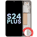 OLED Display with Frame for Samsung Galaxy S24 Plus 5G (US & International Version) Service Pack Amber Yellow