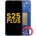 OLED-Display mit Rahmen für Samsung Galaxy S25 Plus – Navy (Refurbished)