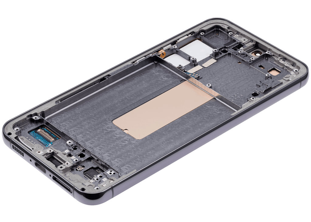 OLED-Display mit Rahmen für Samsung Galaxy S23 Plus 5G (US & International) (Blemish: Qualität C) (Grün)