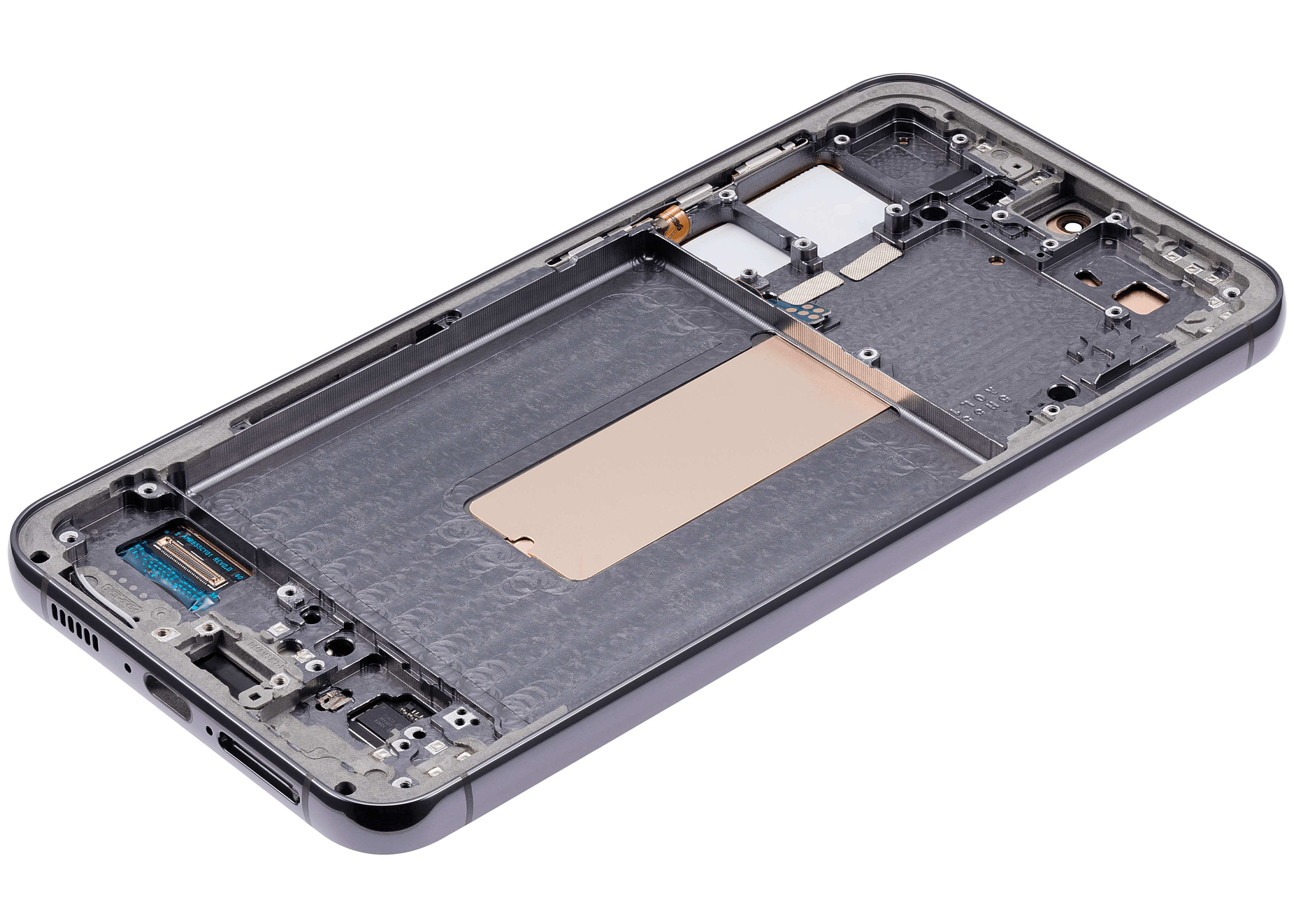 OLED-Display mit Rahmen für Samsung Galaxy S23 Plus 5G (US & International) (Blemish: Qualität C) (Grün)