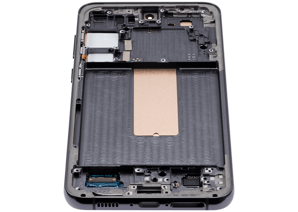 OLED-Display mit Rahmen für Samsung Galaxy S23 Plus 5G (US & International) (Blemish: Qualität C) (Grün)