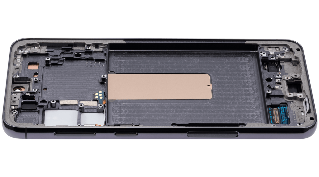 OLED-Display mit Rahmen für Samsung Galaxy S23 Plus 5G (US & International) (Blemish: Qualität C) (Grün)
