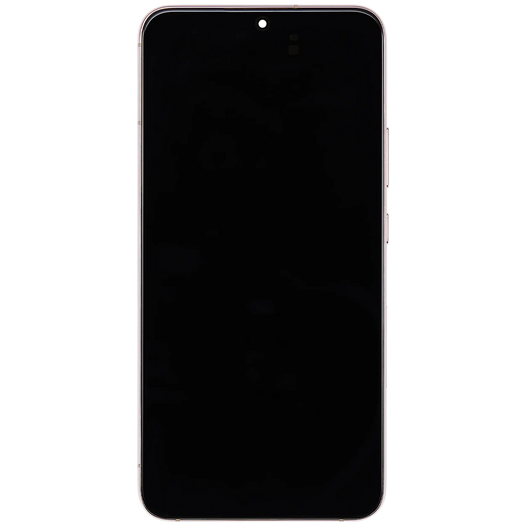 OLED-Display mit Rahmen für Samsung Galaxy S22 Plus 5G (Blemish: Qualität A) (Pink Gold)