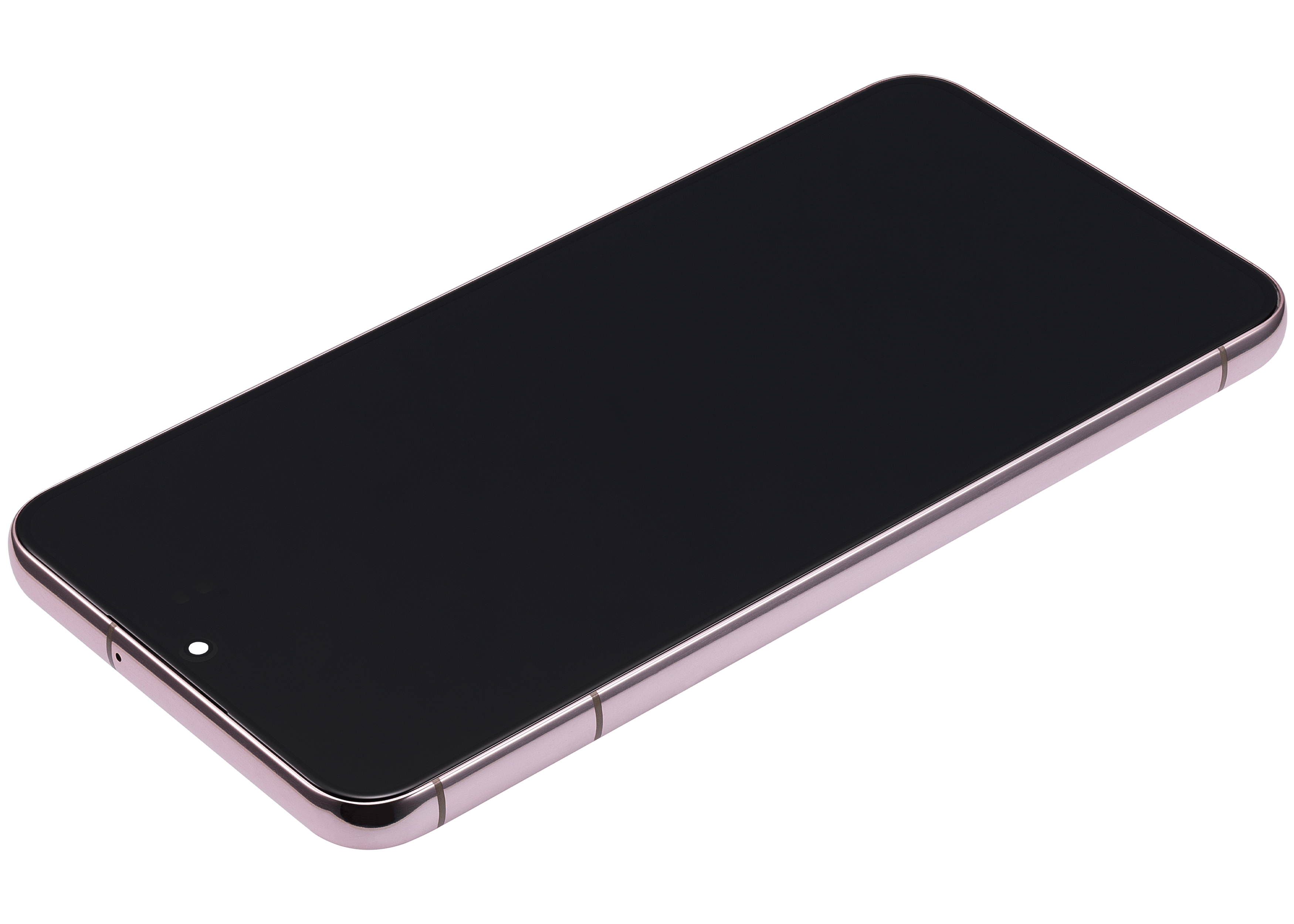 OLED-Display mit Rahmen für Samsung Galaxy S22 Plus 5G (Blemish: Qualität A) (Pink Gold)
