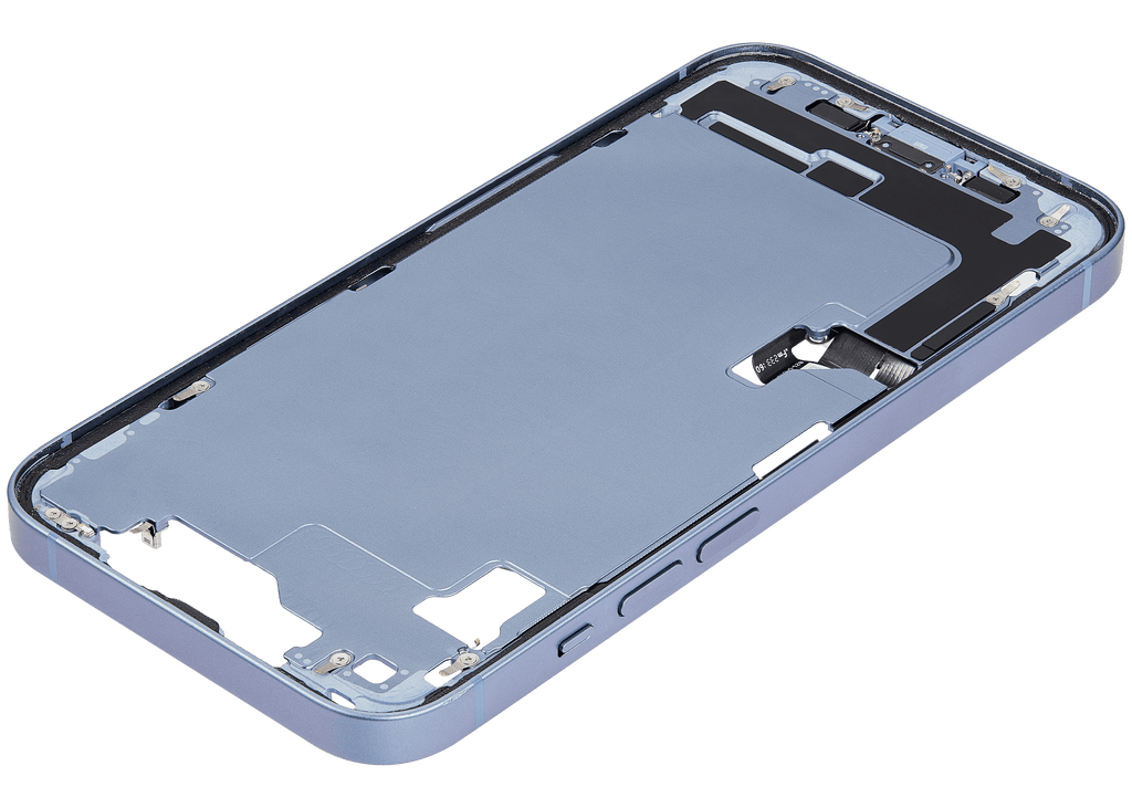 Original Apple-Ausbau C gebraucht – iPhone 14 US Version Rahmen Blau