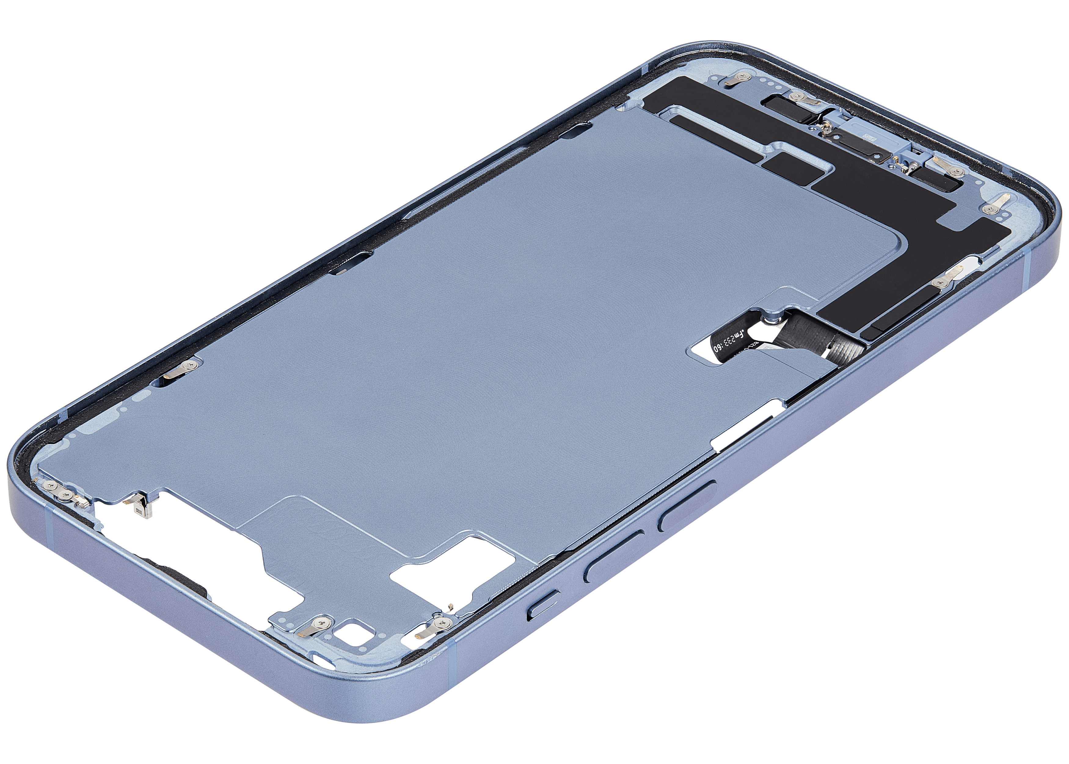 Original Apple-Ausbau C gebraucht – iPhone 14 US Version Rahmen Blau