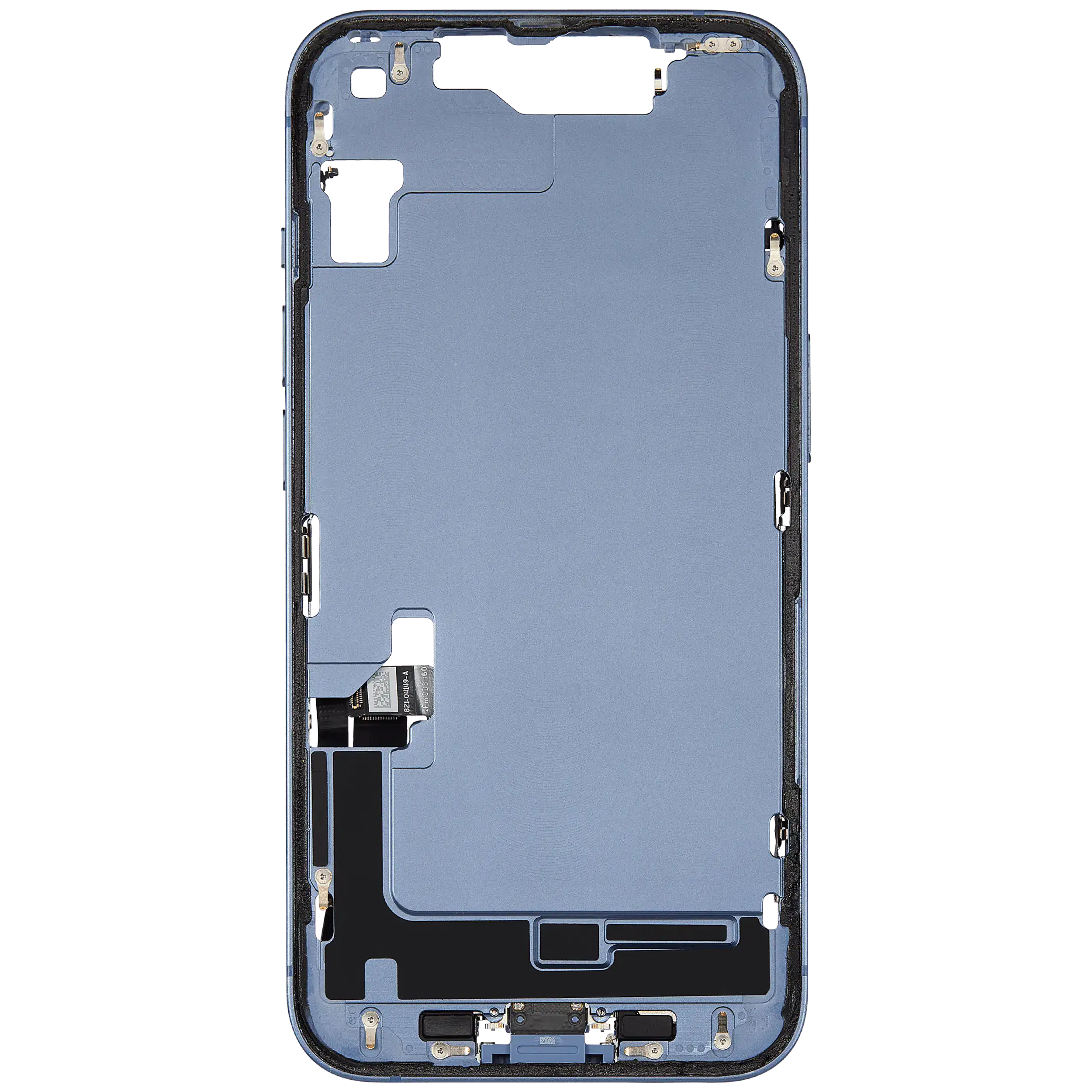 Original Apple-Ausbau C gebraucht – iPhone 14 US Version Rahmen Blau