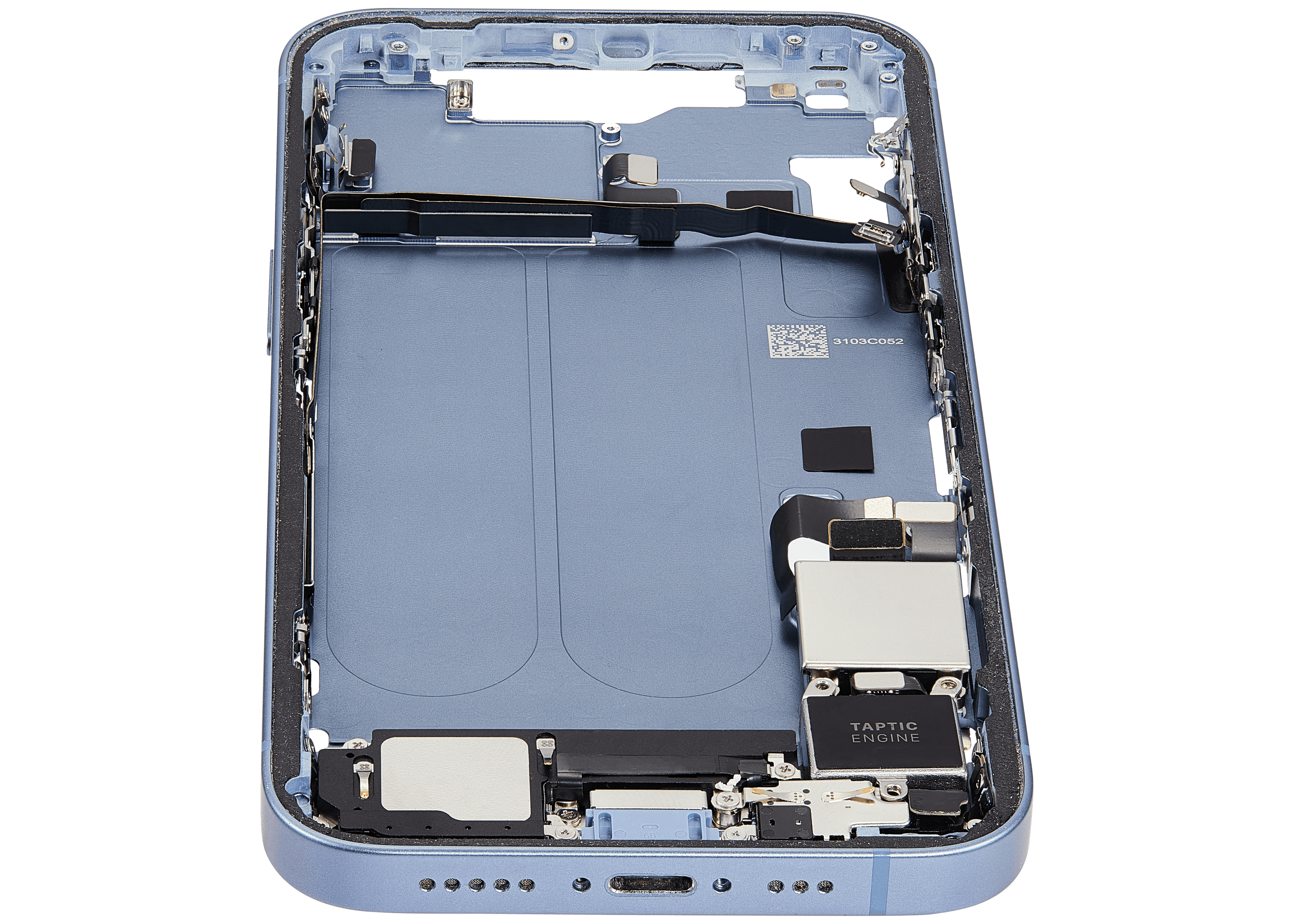 Original Apple-Ausbau C gebraucht – iPhone 14 US Version Rahmen Blau