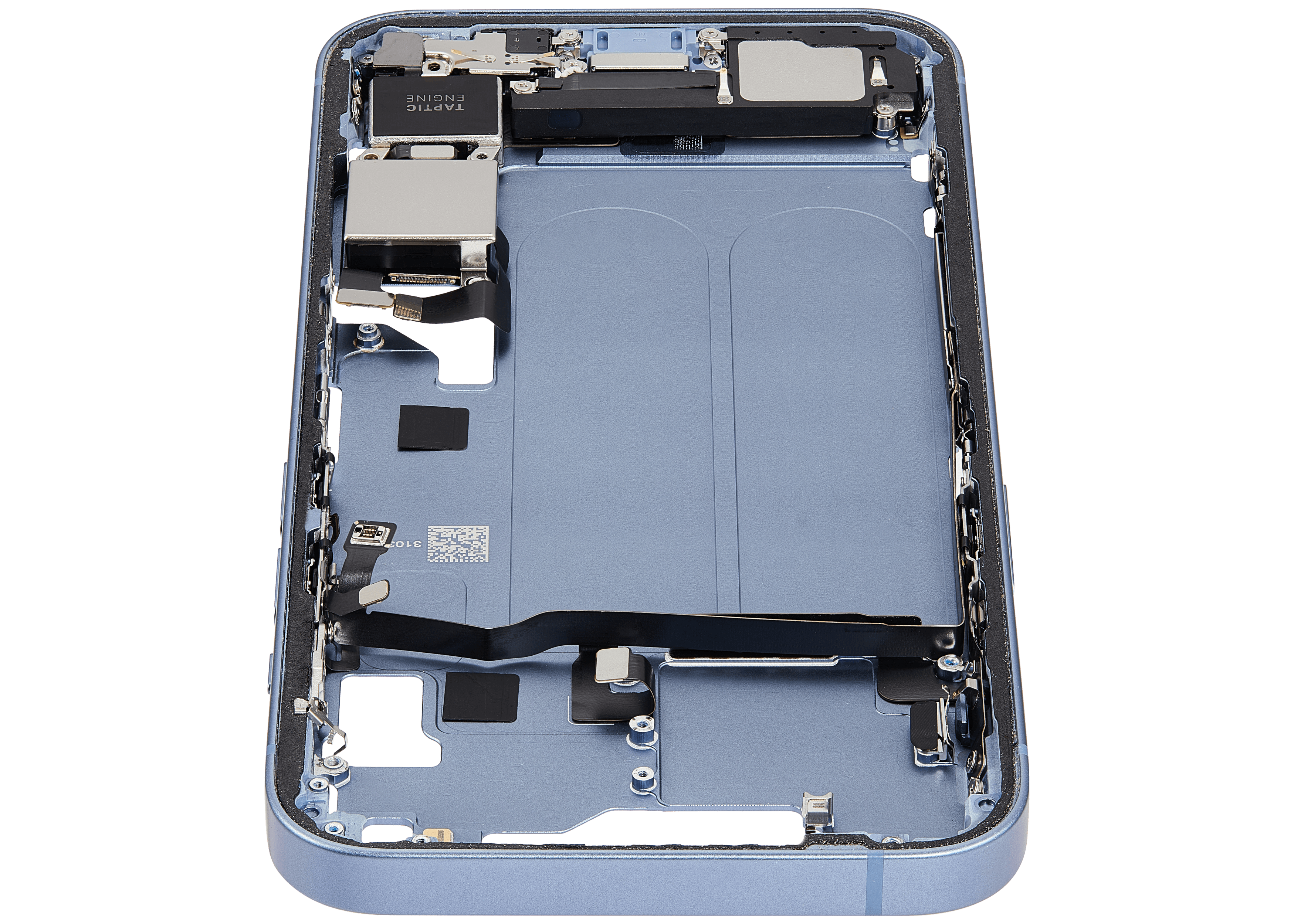 Original Apple-Ausbau C gebraucht – iPhone 14 US Version Rahmen Blau