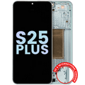 OLED Display with Frame for Samsung Galaxy S25 Plus 5G (US & International Version) (Service Pack) (Mint)