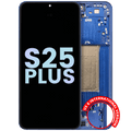 OLED Display with Frame for Samsung Galaxy S25 Plus 5G (US & International Version) (Service Pack) (Navy)
