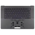 Top Case für MacBook Pro 16" A2991 - Space Schwarz ISO OEM