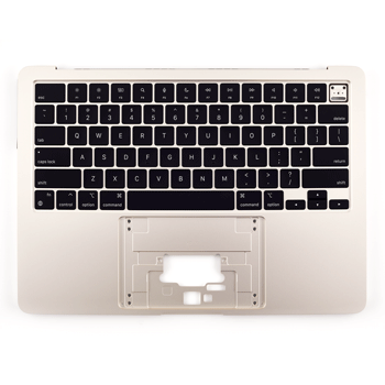 Top Case mit Tastatur MacBook Air 13 A2681 Starlight ISO Slovak OEM