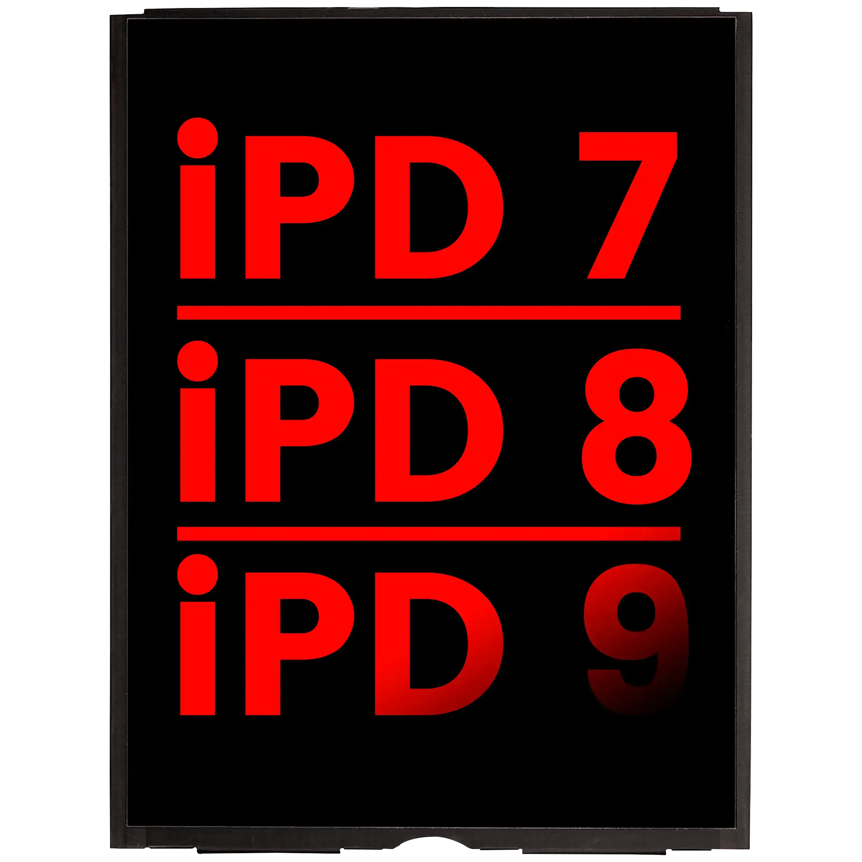LCD Display for iPad 7 (2019), iPad 8 (2020), and iPad 9 (2021) (Aftermarket Plus)
