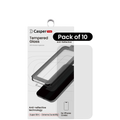 Casper Snap Tempered Glass for iPhone 13 Mini (10-Pack, AR Clear)