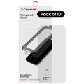 Casper Snap Gehärtetes Glas Kompatibel mit iPhone 15 Pro (10er-Pack) (AR Clear)