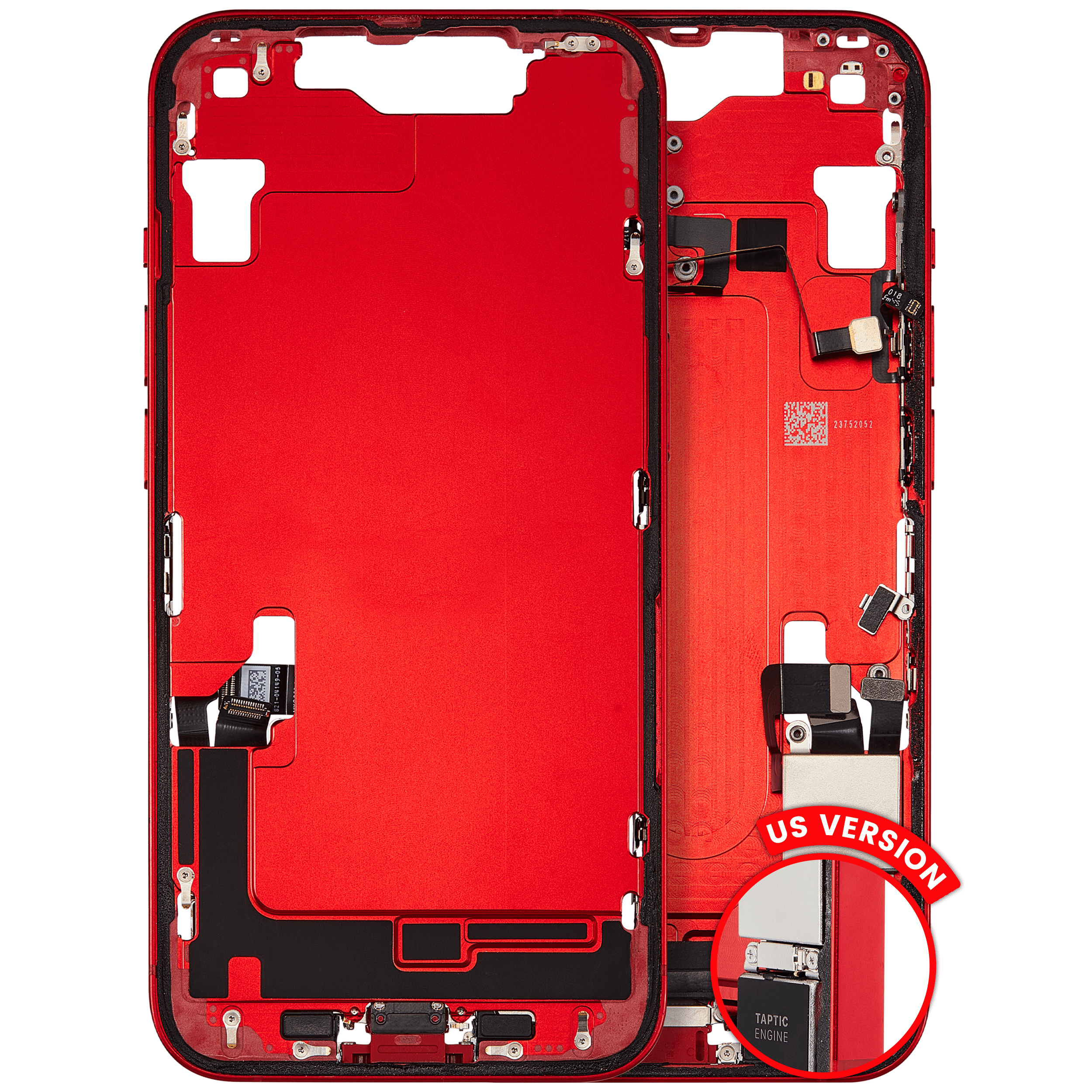 Original Apple-Ausbau B gebraucht – iPhone 14 US Version Rahmen Rot