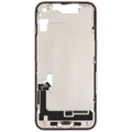 Midframe/Rahmen mit Ladebuchse-Flex für iPhone 14 Starlight OEM Pull B