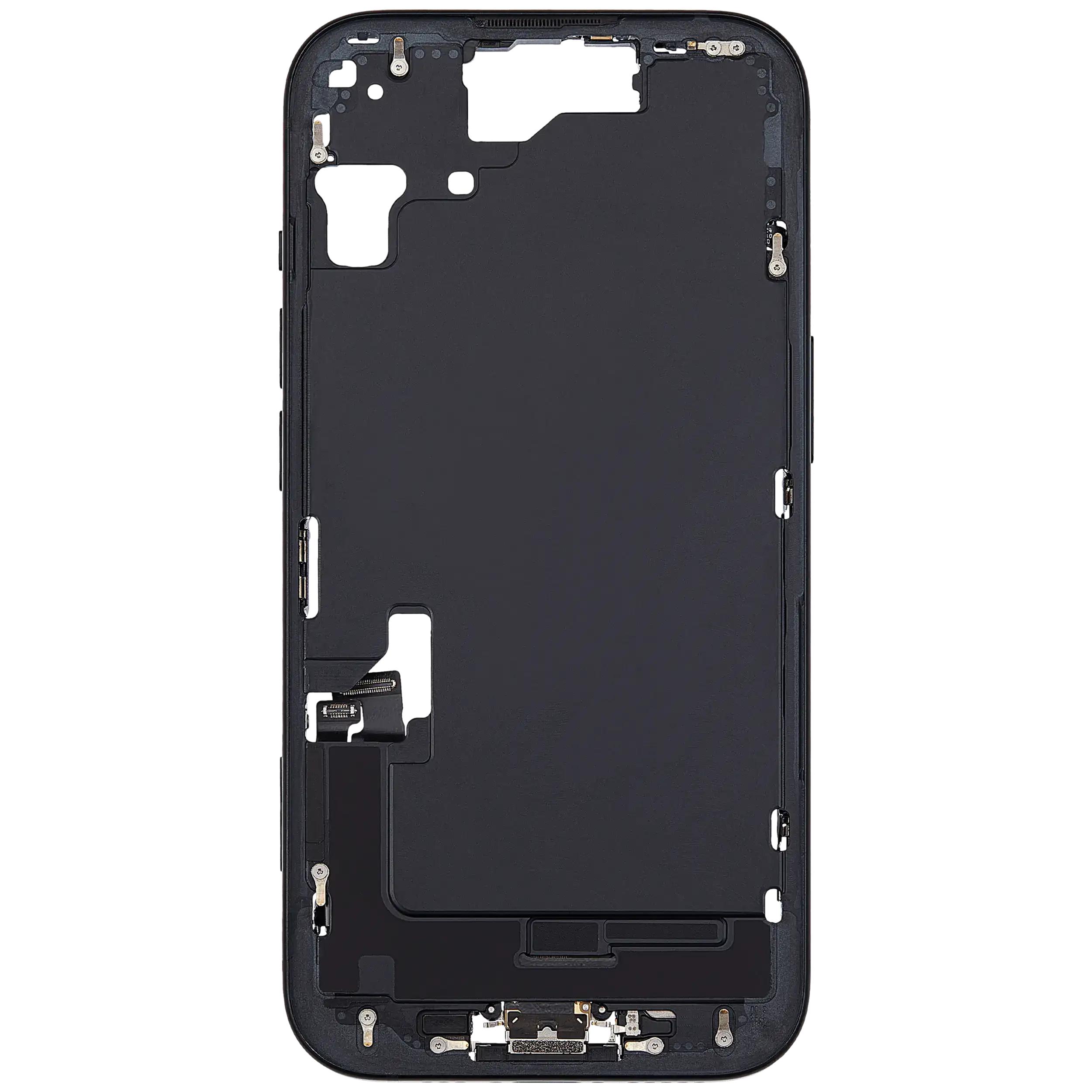 Original Apple-Ausbau C gebraucht – iPhone 15 EU / Global Version Rahmen Schwarz