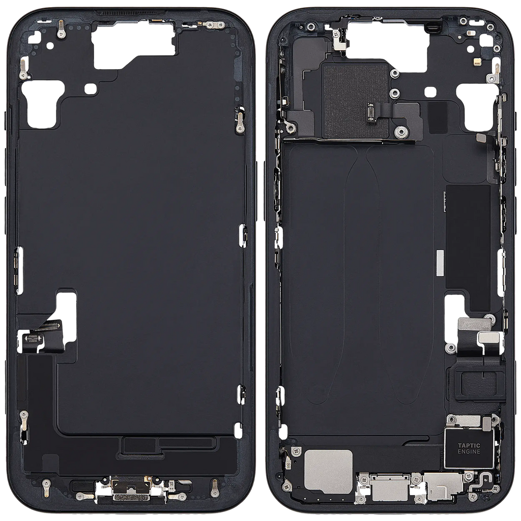 Original Apple-Ausbau C gebraucht – iPhone 15 EU / Global Version Rahmen Schwarz
