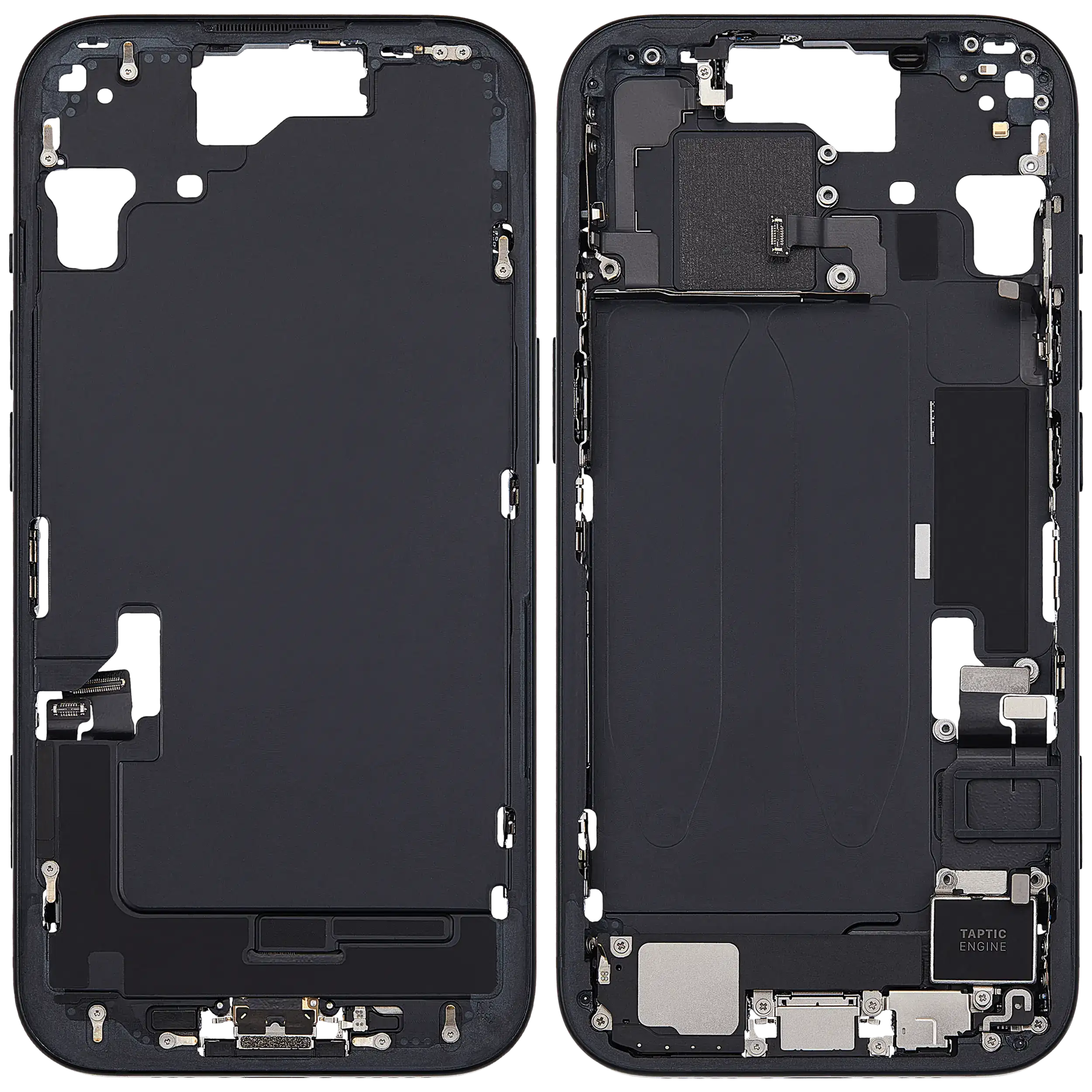 Original Apple-Ausbau C gebraucht – iPhone 15 EU / Global Version Rahmen Schwarz