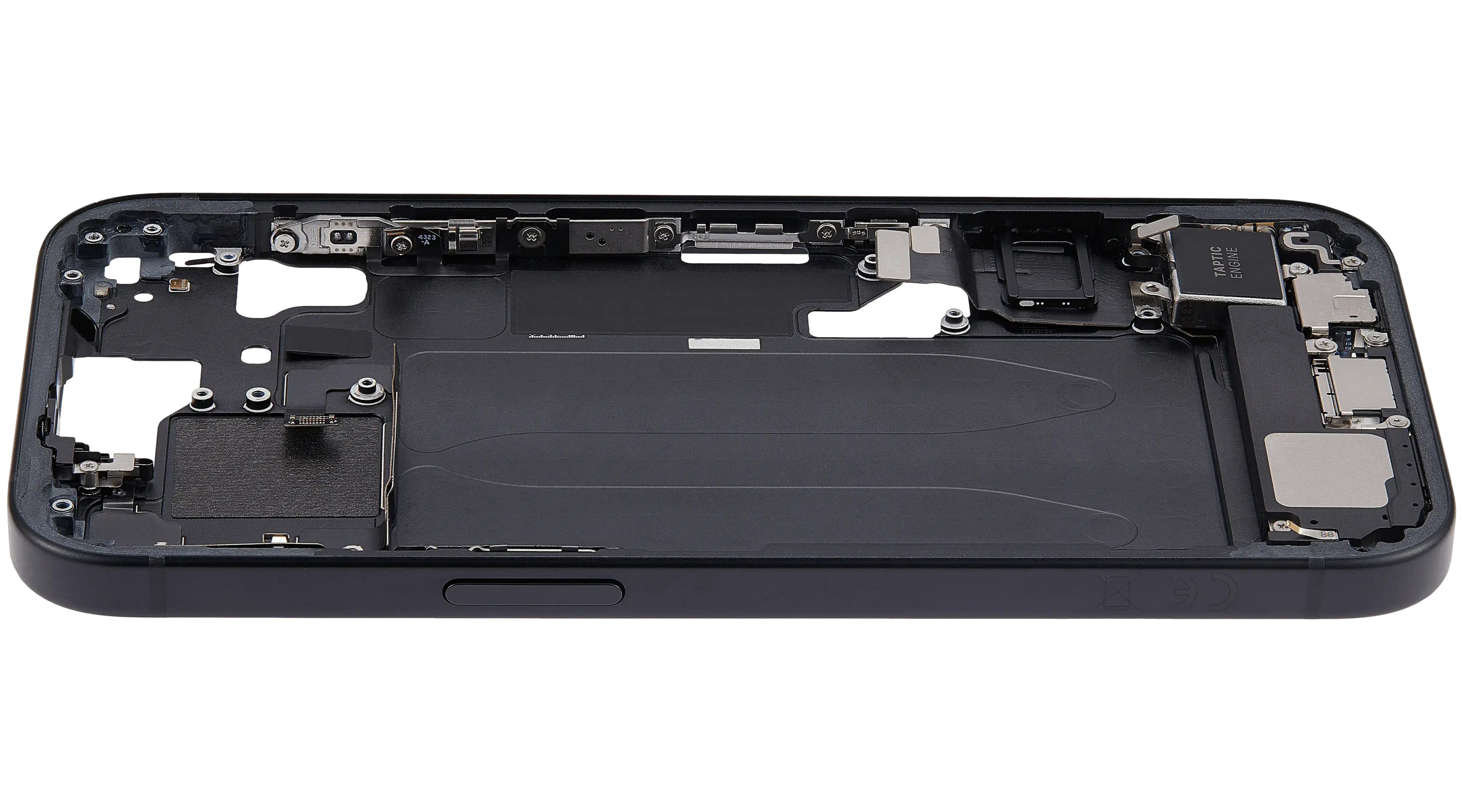 Original Apple-Ausbau C gebraucht – iPhone 15 EU / Global Version Rahmen Schwarz