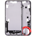 Midframe/Frame with Charging Port Flex Cable and Small Parts for iPhone 14 Plus (EU / Global Version) (Used OEM Part, Quality A) (Purple)