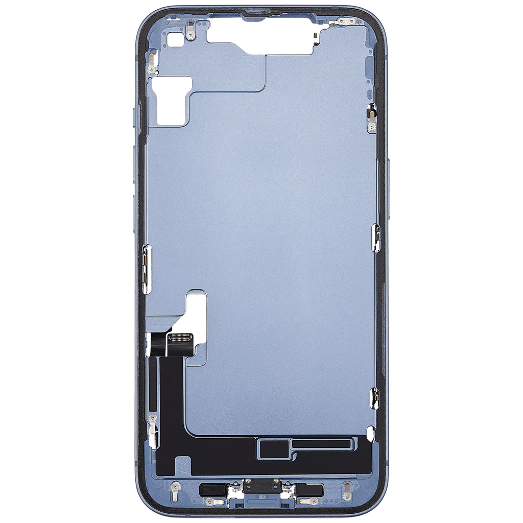 Original Apple-Ausbau C gebraucht – iPhone 14 EU / Global Version Rahmen Blau