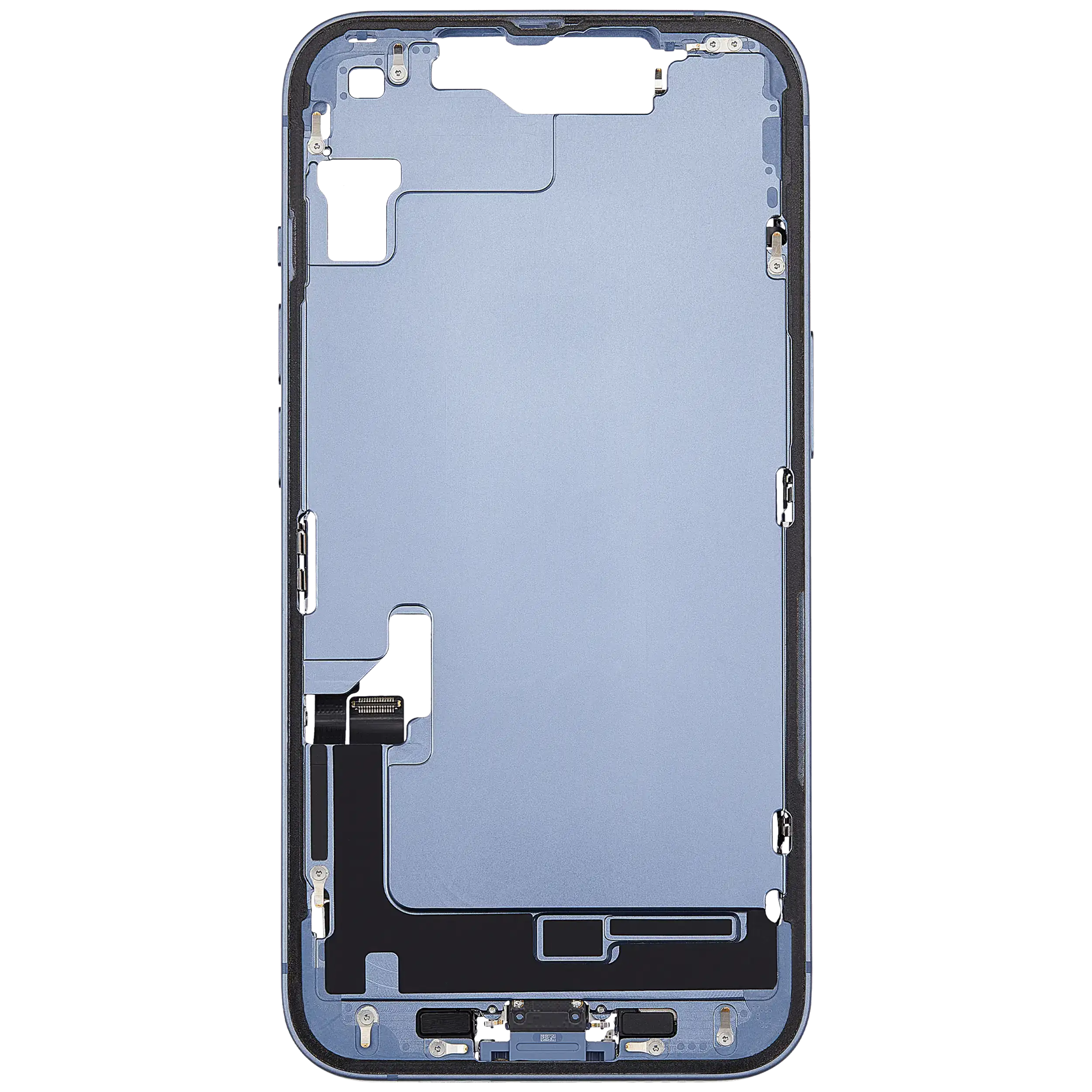 Original Apple-Ausbau C gebraucht – iPhone 14 EU / Global Version Rahmen Blau