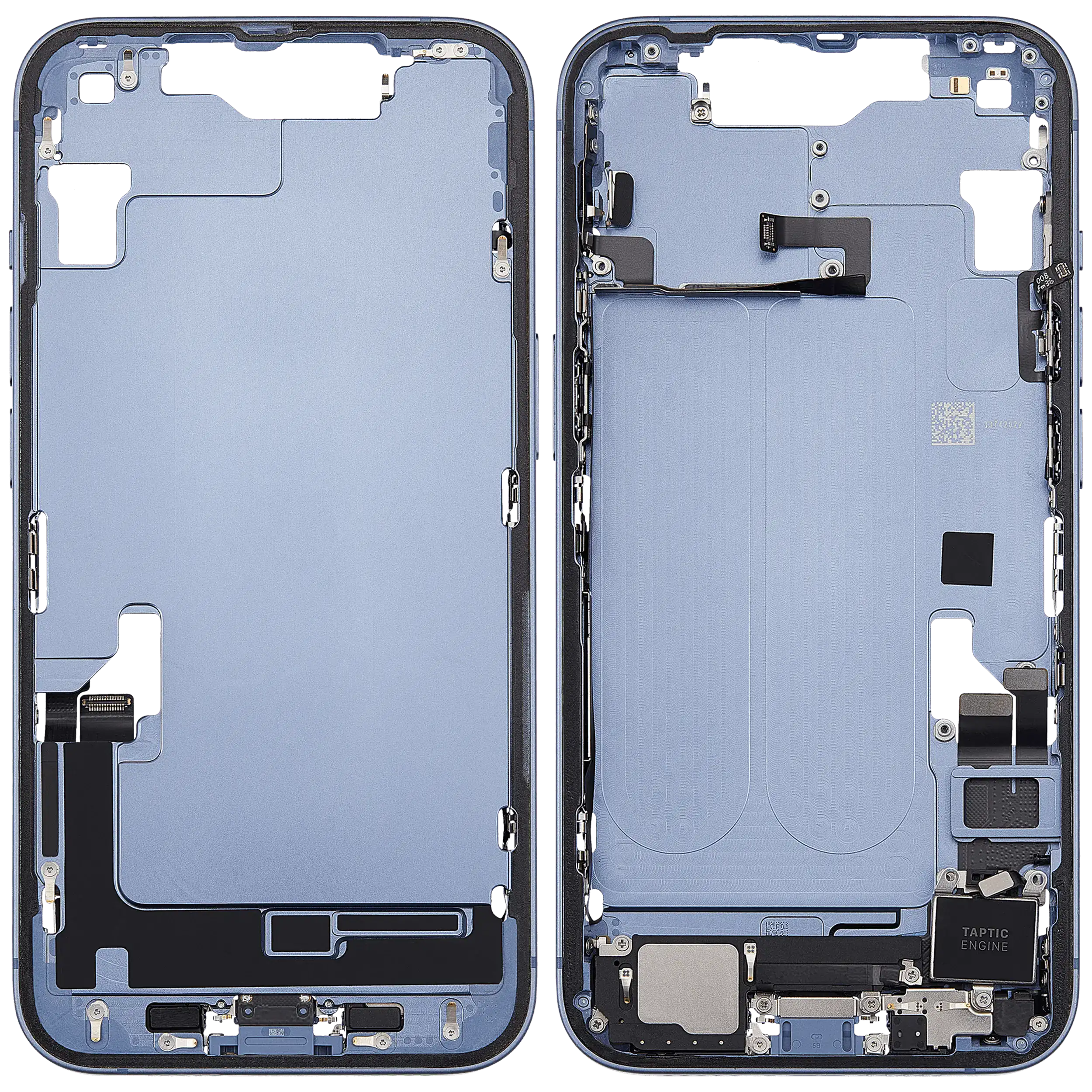 Original Apple-Ausbau C gebraucht – iPhone 14 EU / Global Version Rahmen Blau
