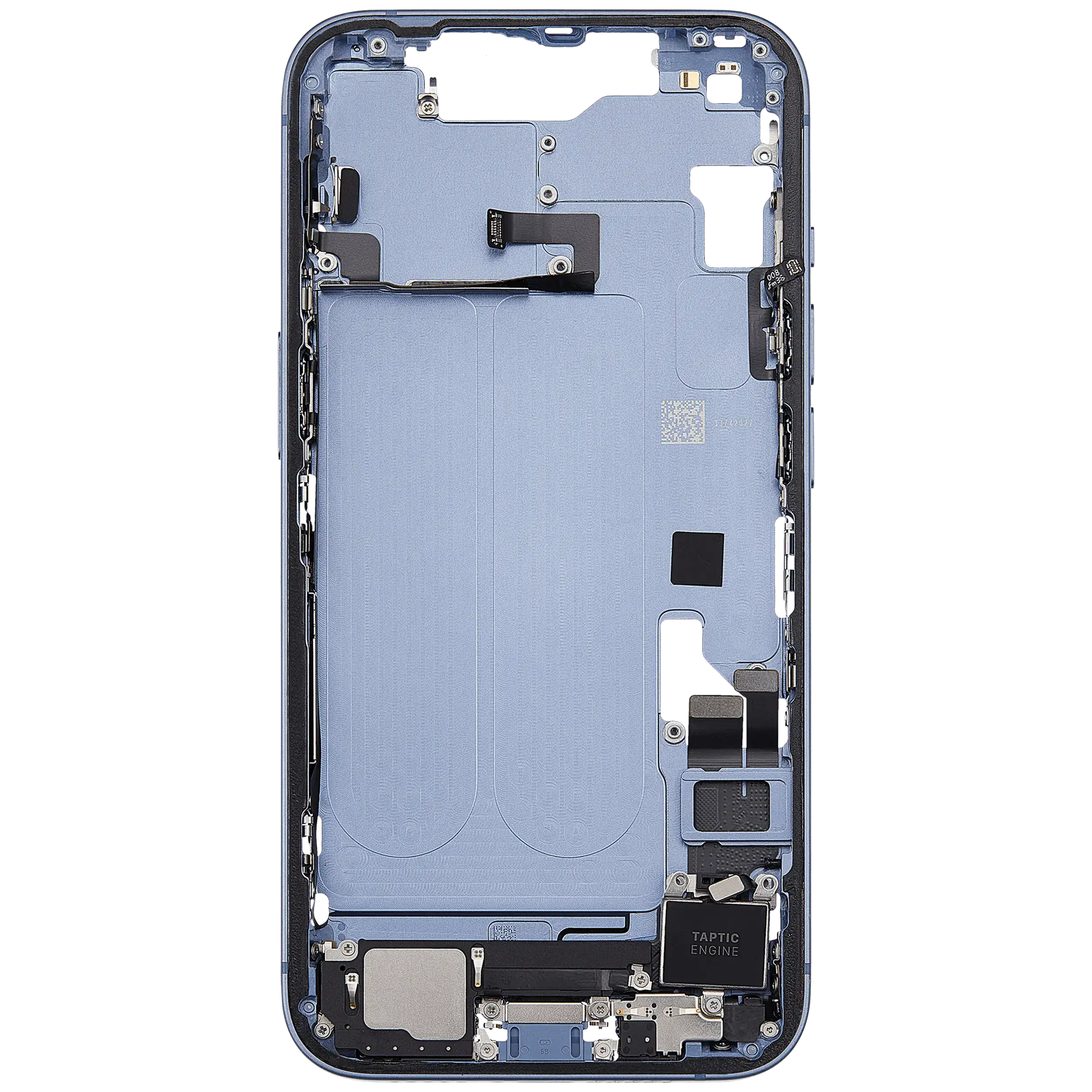 Original Apple-Ausbau C gebraucht – iPhone 14 EU / Global Version Rahmen Blau