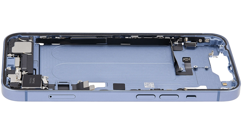 Original Apple-Ausbau C gebraucht – iPhone 14 EU / Global Version Rahmen Blau