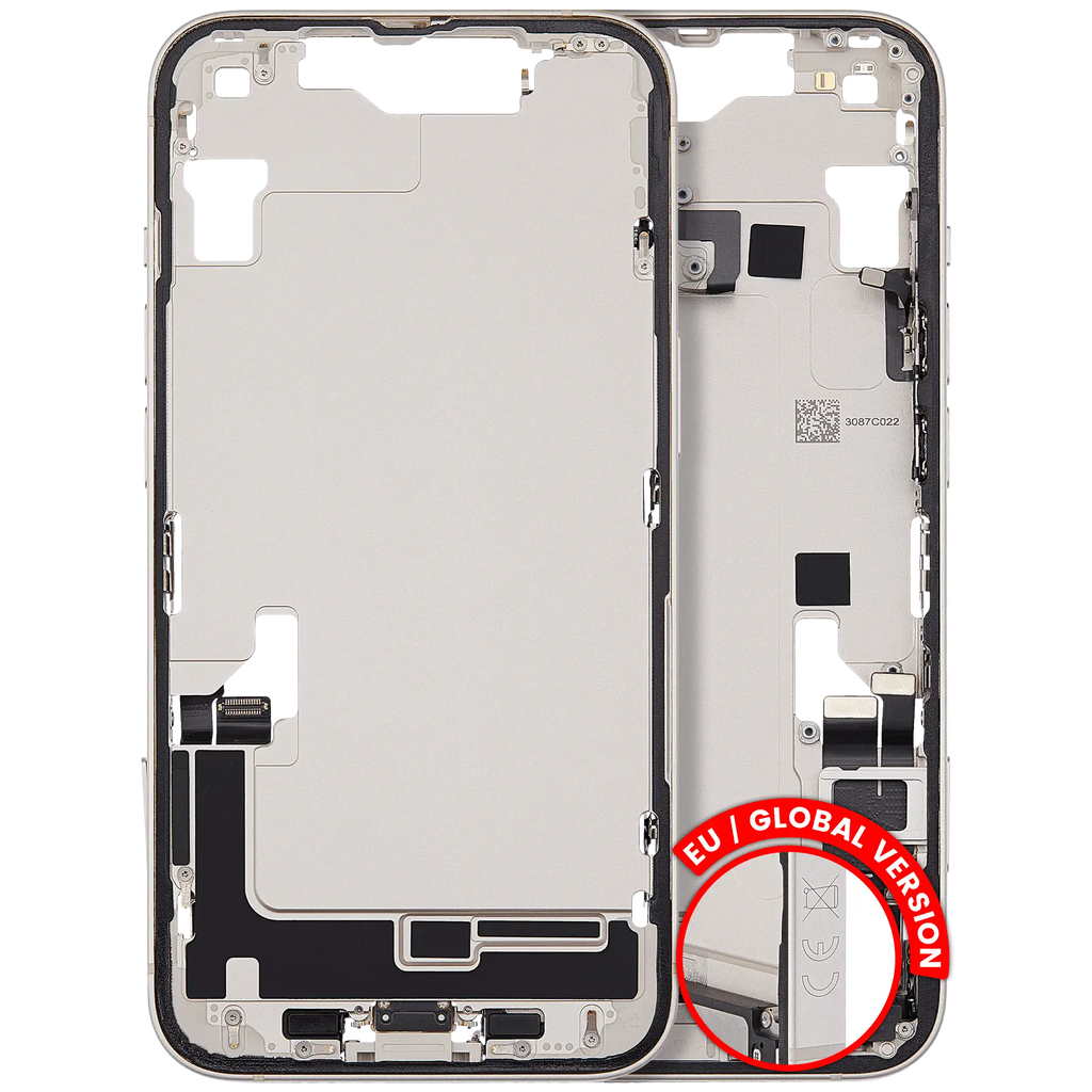 Original Apple-Ausbau A gebraucht – iPhone 14 EU / Rahmen Polarstern
