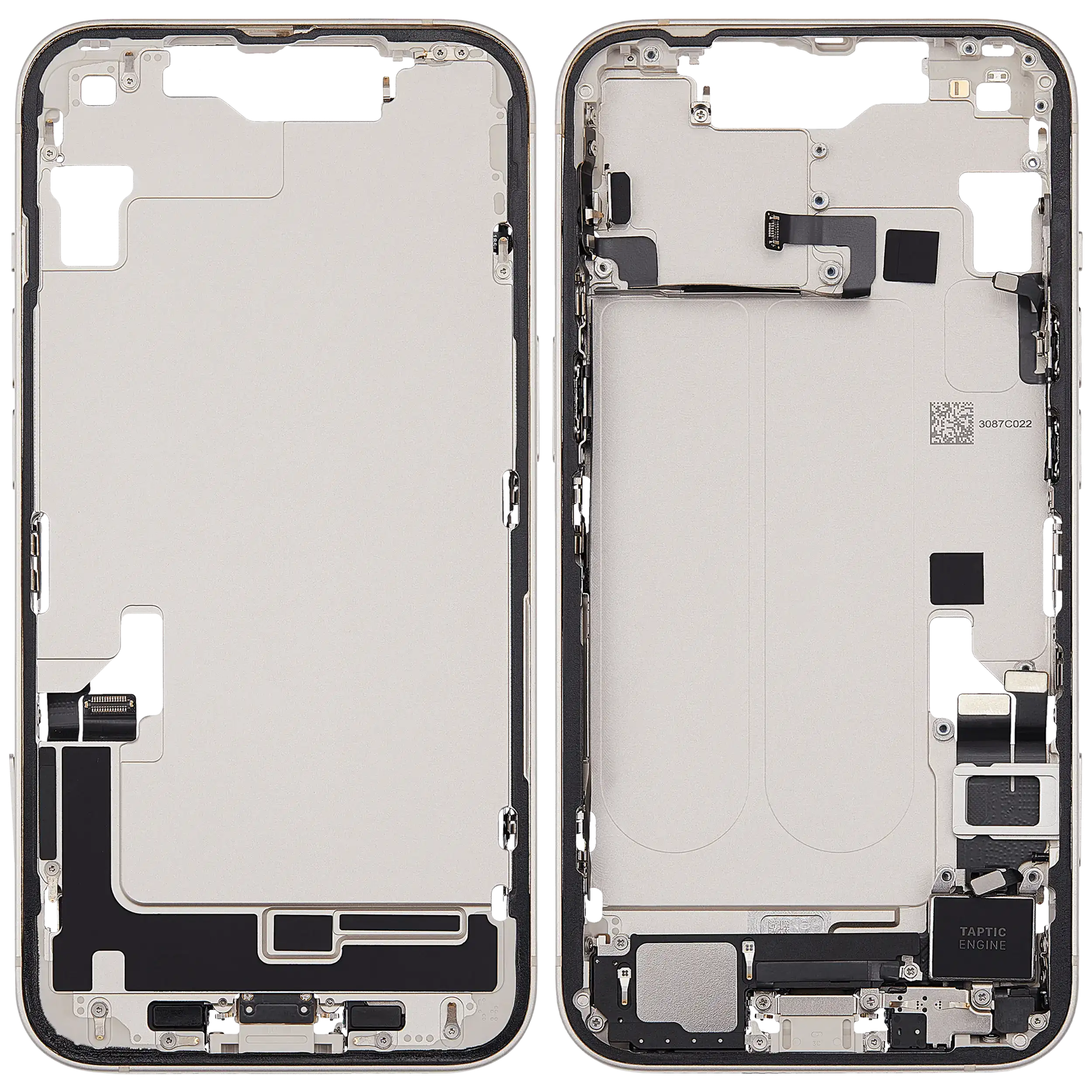 Original Apple-Ausbau A gebraucht – iPhone 14 EU / Rahmen Polarstern