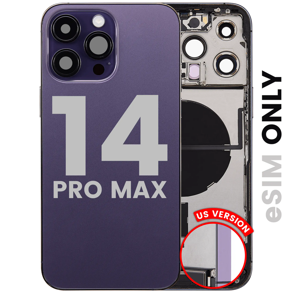 Original Apple-Ausbau C gebraucht – iPhone 14 Pro Backcover/Rahmen Deep Violett