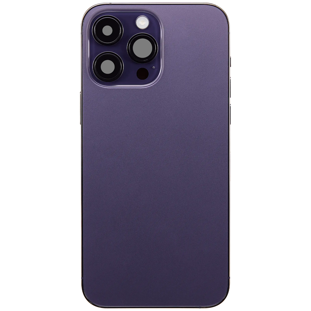 Original Apple-Ausbau A gebraucht – iPhone 14 Pro Backcover/Rahmen Deep Violett