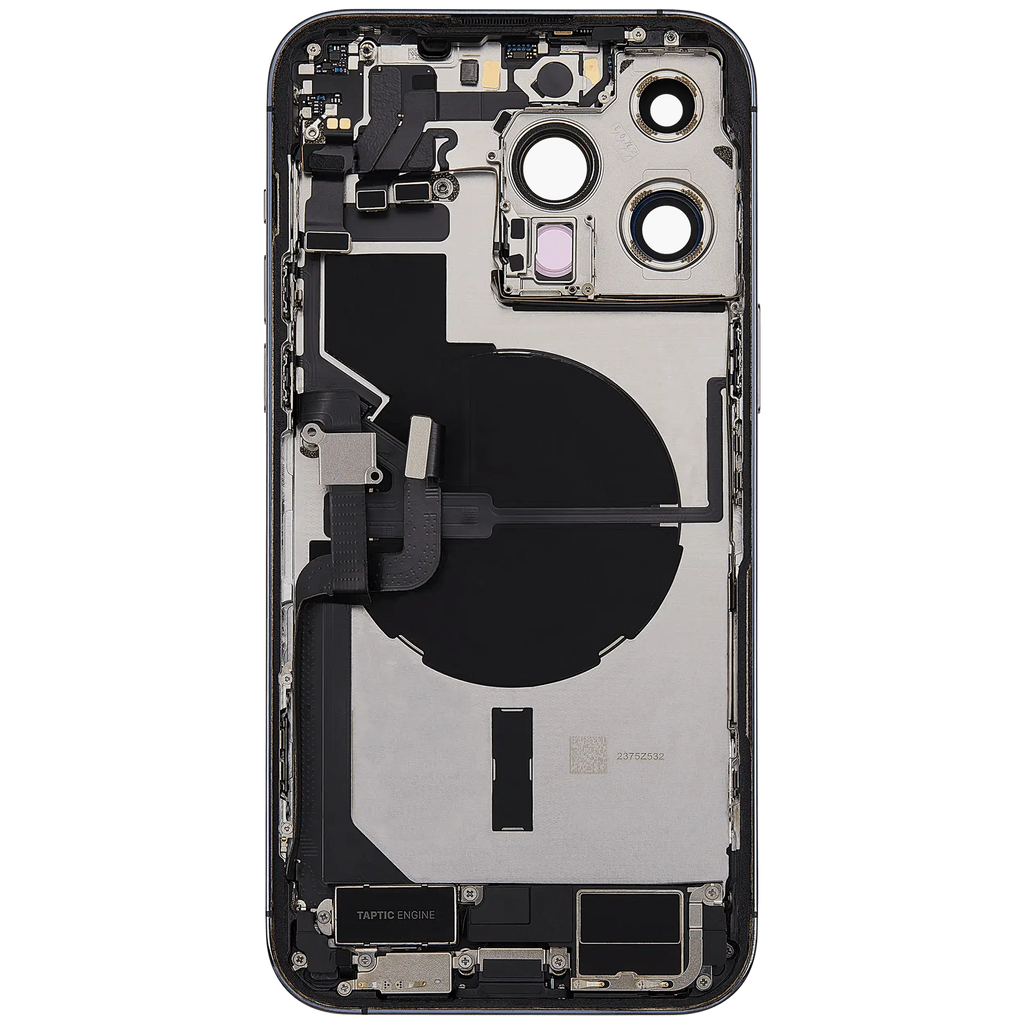 Original Apple-Ausbau A gebraucht – iPhone 14 Pro Backcover/Rahmen Deep Violett