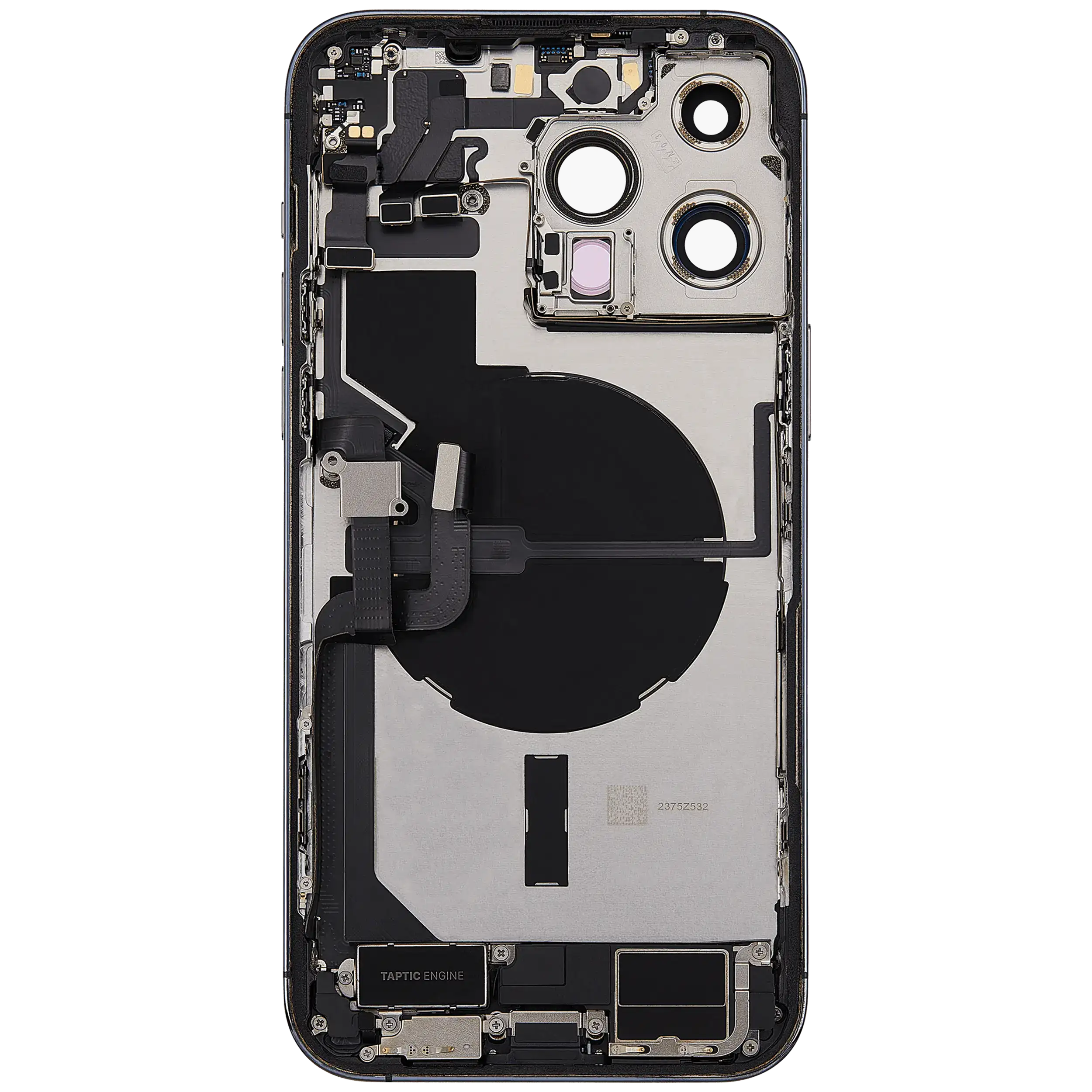 Original Apple-Ausbau A gebraucht – iPhone 14 Pro Backcover/Rahmen Deep Violett