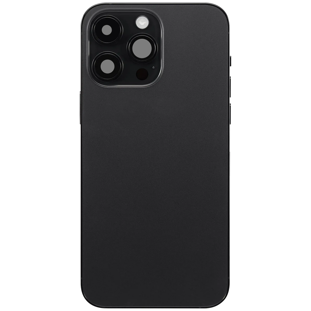Original Apple-Ausbau A gebraucht – iPhone 14 Pro Backcover/Rahmen Space Schwarz