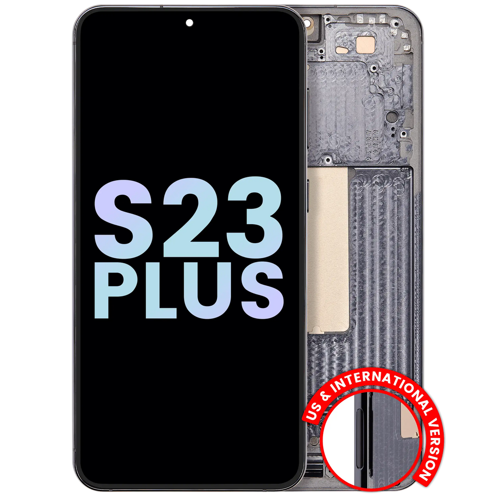 OLED Display with Frame for Samsung Galaxy S23 Plus 5G (US & International) (Service Pack) (Green)