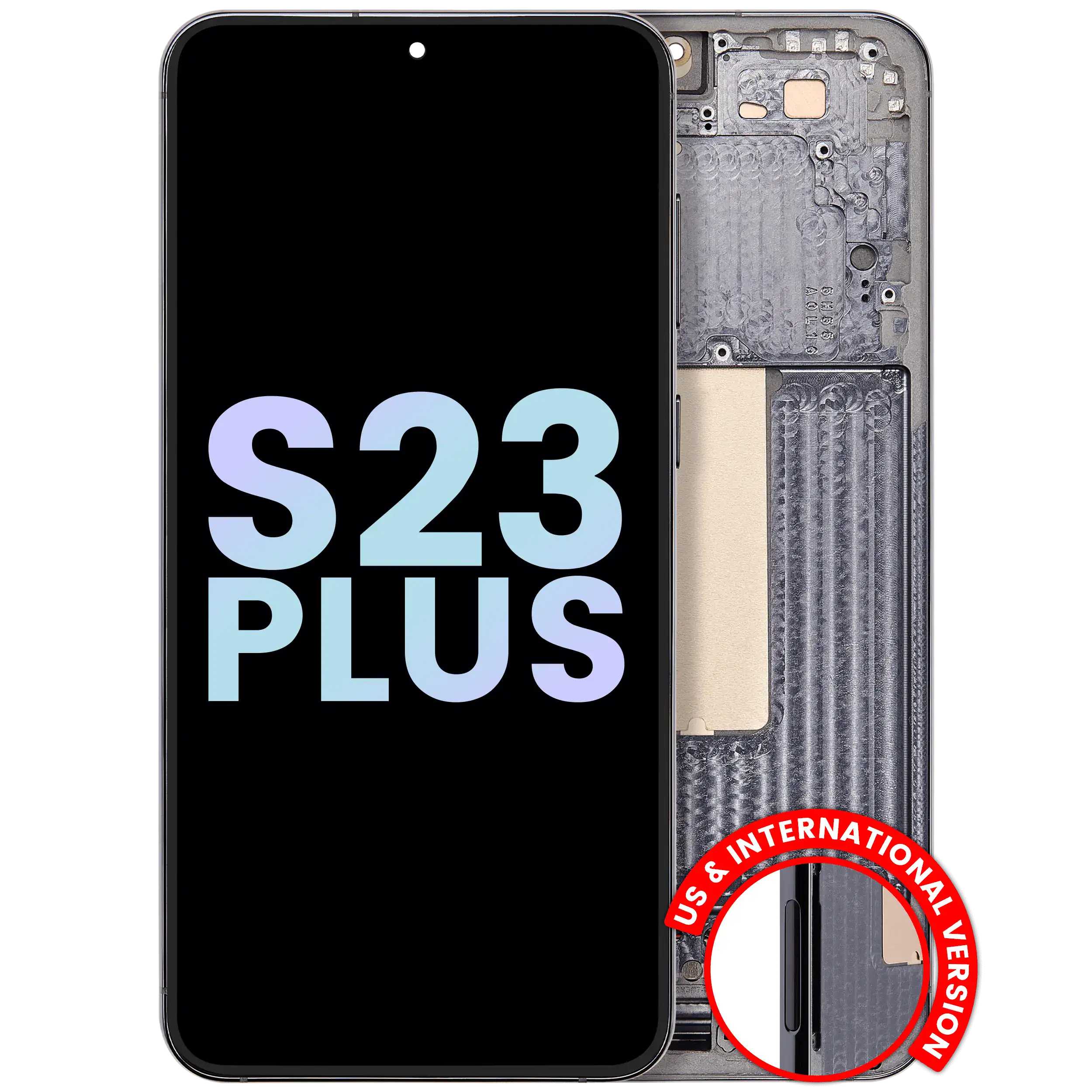 OLED Display with Frame for Samsung Galaxy S23 Plus 5G (US & International) (Service Pack) (Green)
