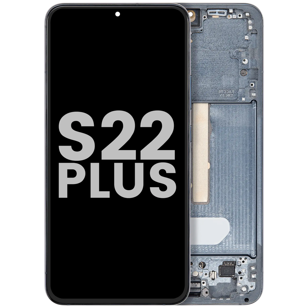 OLED Display with Frame for Samsung Galaxy S22 Plus 5G (Used OEM Disassembly, Quality B/C, Phantom Green)