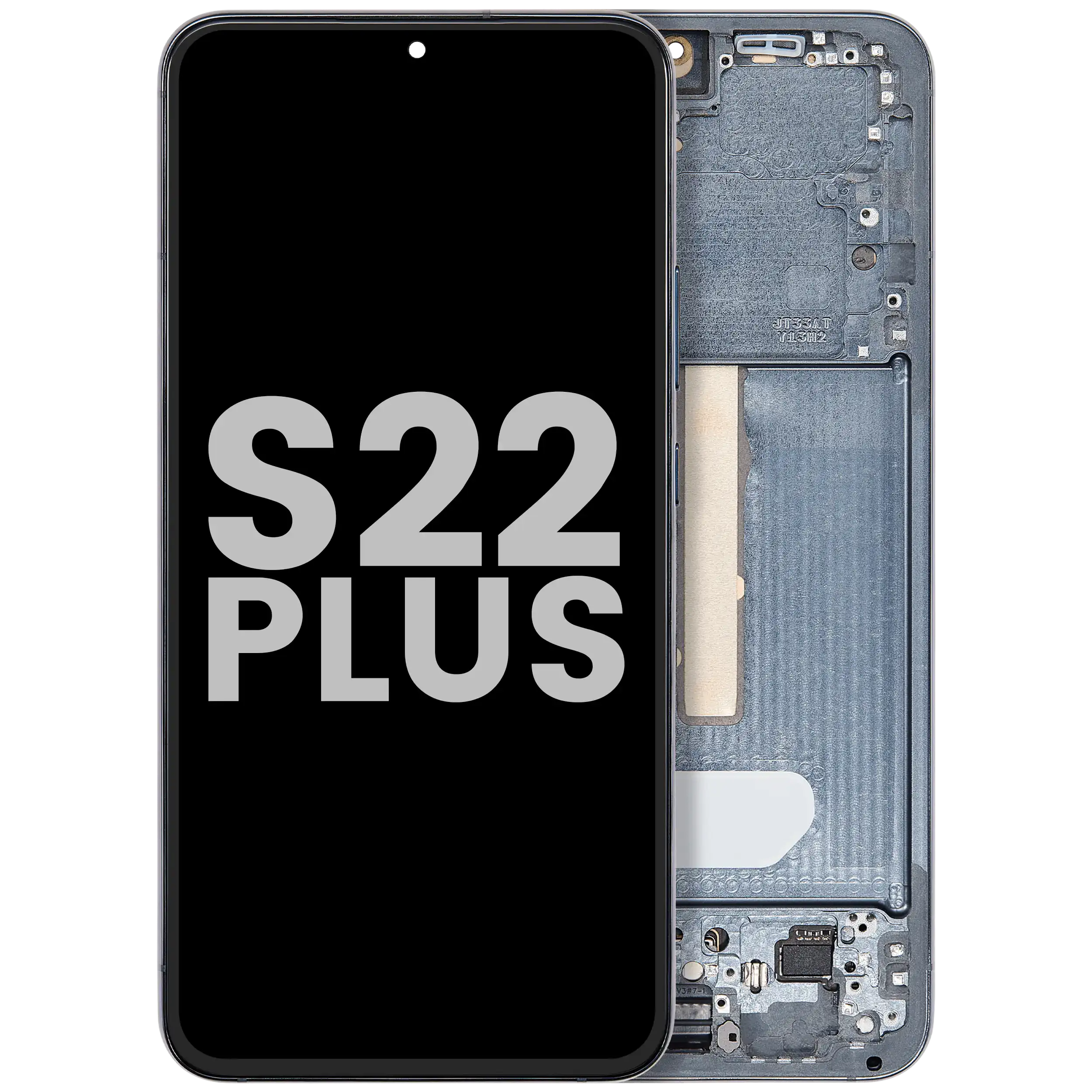 OLED-Display mit Rahmen Samsung Galaxy S22 Plus Phantom Green (OEM Pull B/C)
