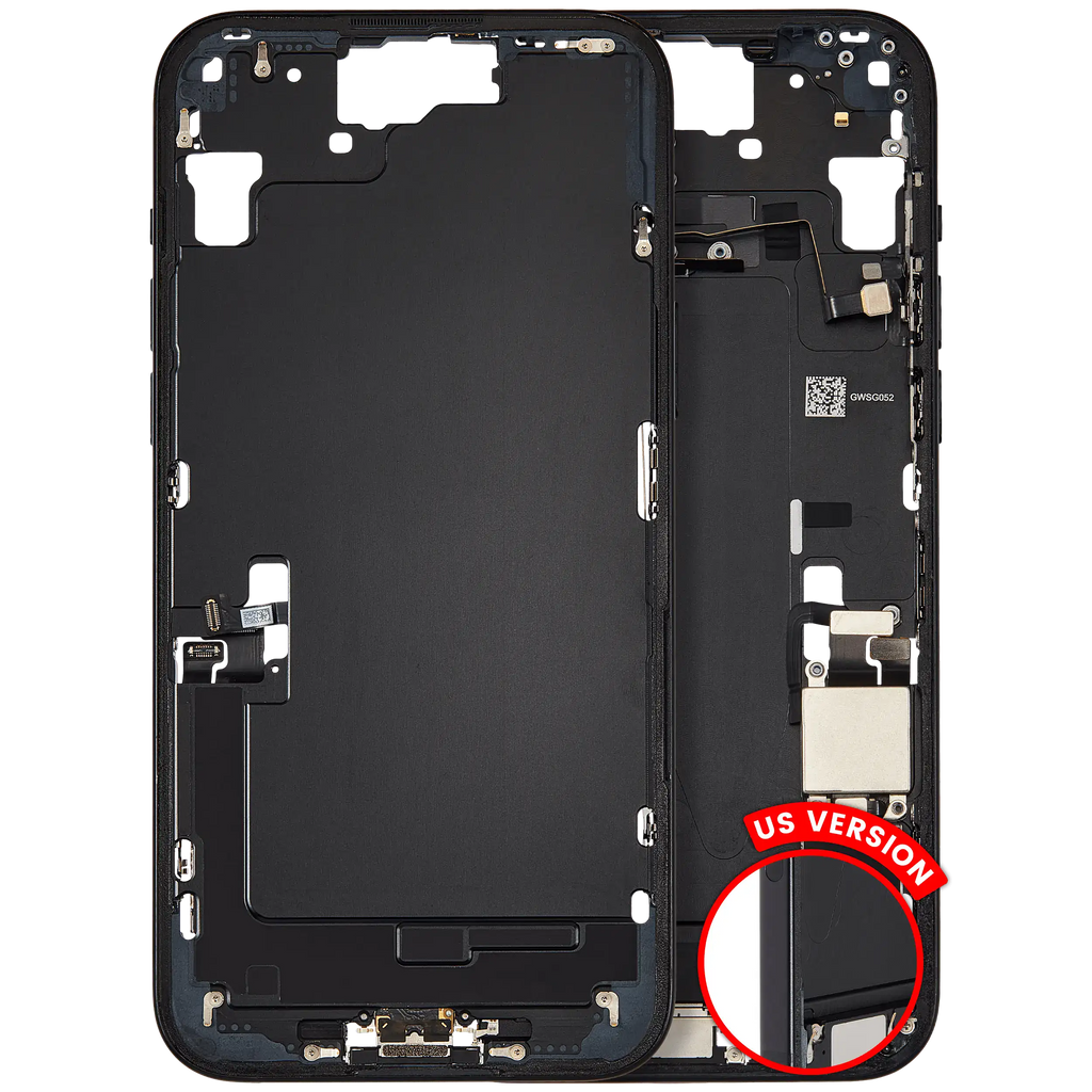 Original Apple-Ausbau B gebraucht – iPhone 15 Plus US Version Rahmen Schwarz