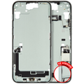Midframe/Rahmen Ladebuchse-Flex Kleinteile iPhone 15 Plus Grün OEM Pull B